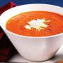 Roast capsicum & tomato soup