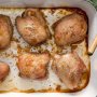 Roast chicken thigh fillets