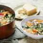 Roasted autumn vegetable soup