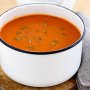 Roasted capsicum soup