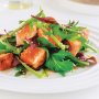 Salmon & asparagus salad