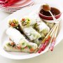 San choy bau rice paper rolls