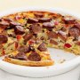 Sausage, egg and vegetable pie