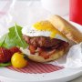 Sausage and egg muffin burgers