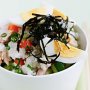 Sesame tuna rice salad