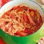 Slow-cooked spicy pork