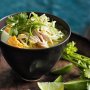 Soto ayam (Indonesian chicken noodle soup)
