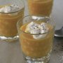 Spiced carrot soup with coconut cream