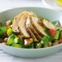Spiced chicken, chickpea and tomato salad