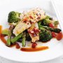 Spiced flathead with wok-tossed vegetables