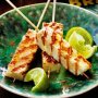 Spiced haloumi with honey and lime