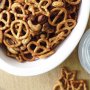 Spiced nut & pretzel mix