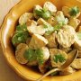 Spiced yoghurt potato salad