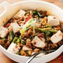 Spicy mince with tofu