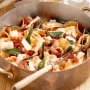 Spicy pork, sage and tomato pappardelle