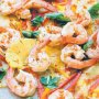 Spicy prawn and pineapple salad