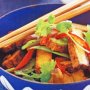 Spicy tofu stir-fry