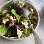 Spinach, beetroot and fetta salad