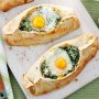 Spinach, cheese and egg pies