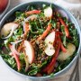 Spinach and lentil salad