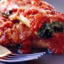 Spinach & ricotta cannelloni with tomato sauce