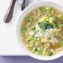 Spring minestrone with pistou