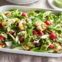 Spring salad with rocket and pistachio dressing