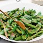 Spring vegetables with coriander butter