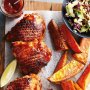 Sticky barbecue chicken cutlets