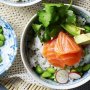Sushi rice salad