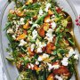 Sweet potato, green bean and barley salad