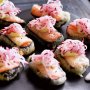 Tempura salmon with wasabi mayo & radish