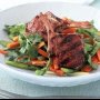Thai dressed lamb cutlets with spring salad