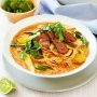 Thai red curry beef soup