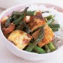 Tofu, asparagus & snake bean stir-fry