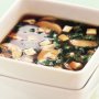 Tofu and mushroom miso