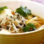Tofu & bean sprout soup