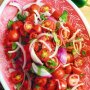 Tomato and jalapeno salad