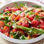 Tomato and raspberry salad