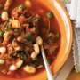 Tomato & lamb bean soup