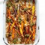 Top-to-tail carrot salad