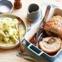 Tuscan-style porchetta with fennel and apple salad