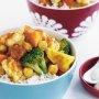 Vegetable and chickpea curry