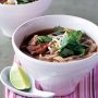 Vietnamese beef & noodle soup