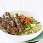 Vietnamese beef skewers with vermicelli salad