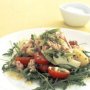 Warm potato and tuna salad
