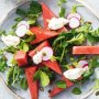 Watermelon and whipped fetta salad