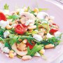 Whitebean, chickpea and rocket salad