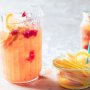 Wild raspberry and hibiscus fruit boost punch