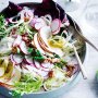 Winter salad with buttermilk dressing